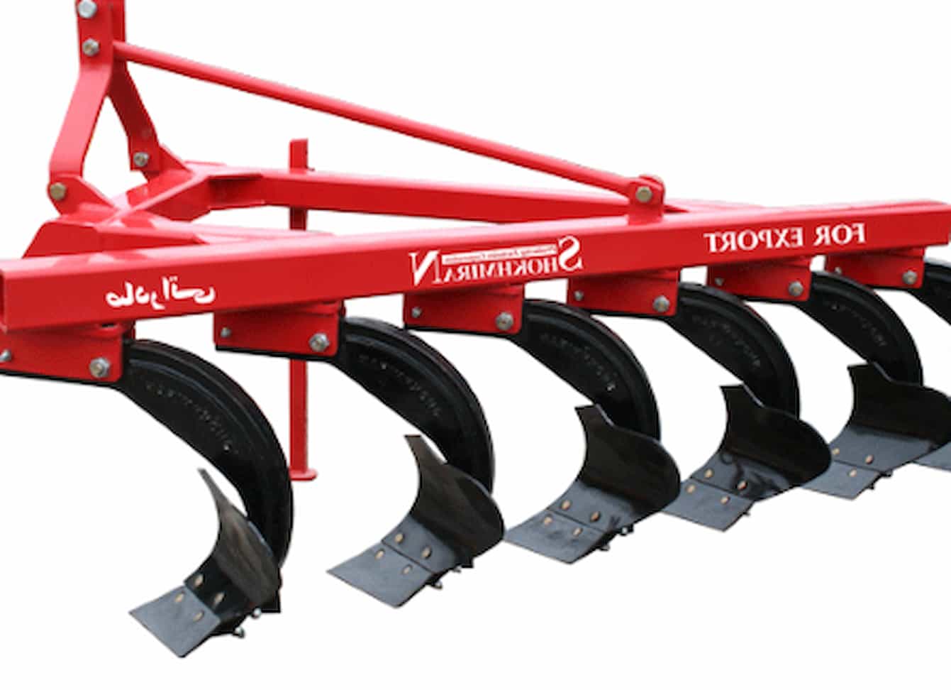 گاوآهن 5 خیش قلمی فولادی ضد سایش مقاوم